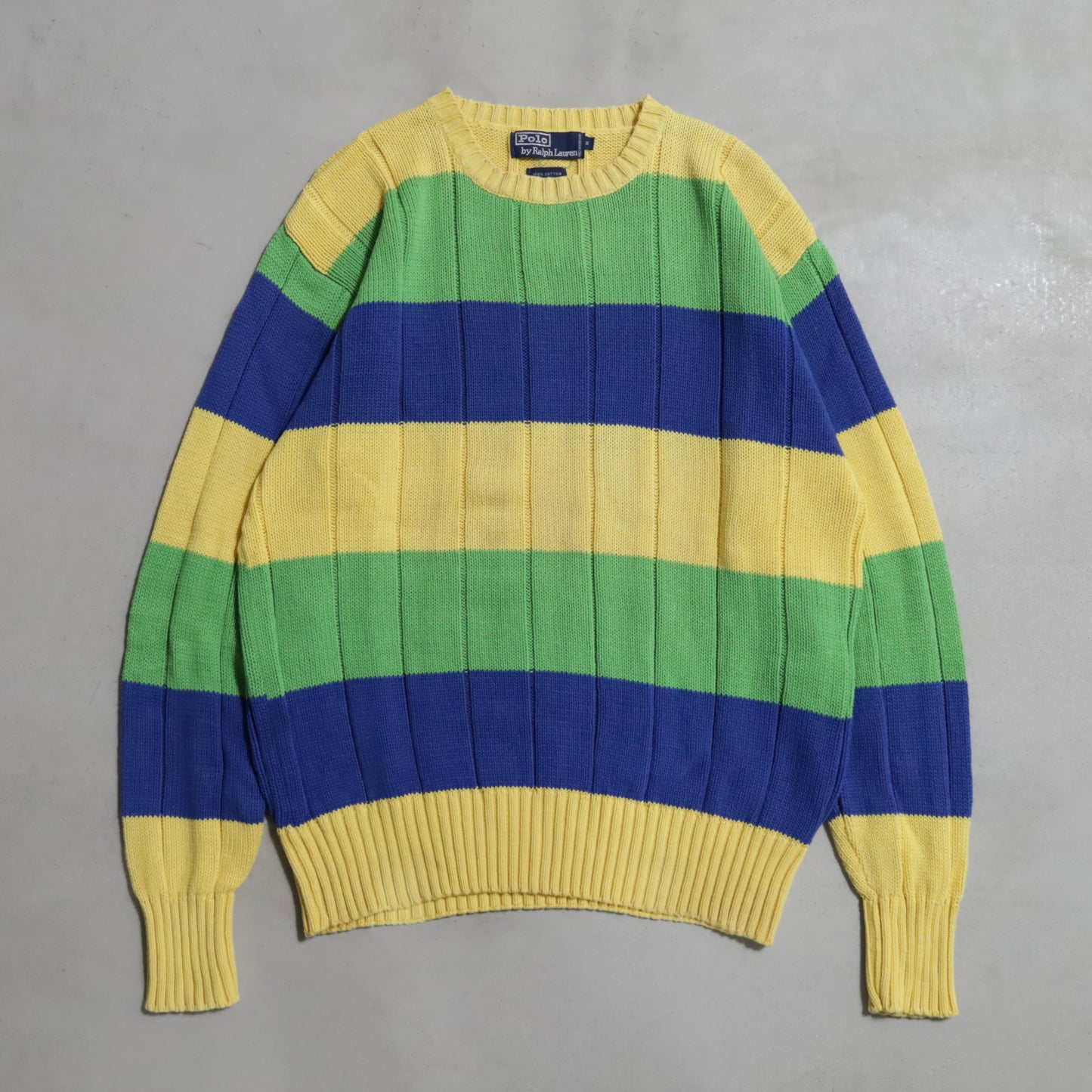 POLO BY RALPH LAUREN COTTON SWEATER (MEDIUM/GOOD CONDITION)