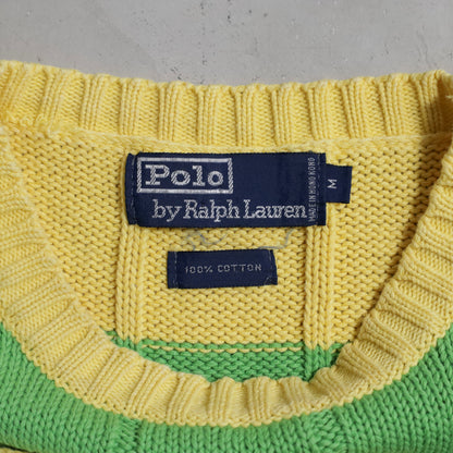 POLO BY RALPH LAUREN COTTON SWEATER (MEDIUM/GOOD CONDITION)