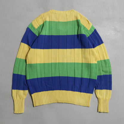 POLO BY RALPH LAUREN COTTON SWEATER (MEDIUM/GOOD CONDITION)