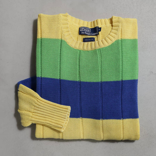 POLO BY RALPH LAUREN COTTON SWEATER (MEDIUM/GOOD CONDITION)