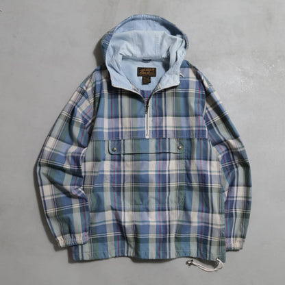 EDDIE BAUER PLAID COTTON ANORACK (MEDIUM/GOOD CONDITION)