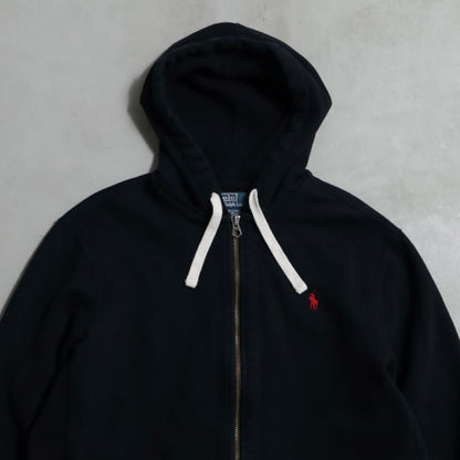 POLO BY RALPH LAUREN R/W TYPE F/Z SWEAT HOODIE (XLARGE/VERY GOOD CONDITION)