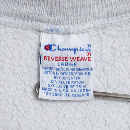 CHAMPION REVERSE WEAVE SWEAT SHIRT (LARGE/GOOD CONDITION)