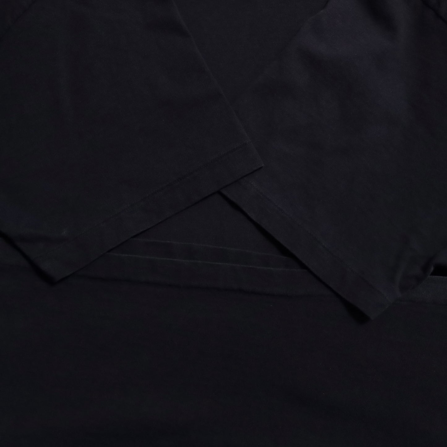 POLO BY RALPH LAUREN BLACK PLAIN T-SHIRT (ONE POCKET/MEDIUM/GOOD CONDITION)