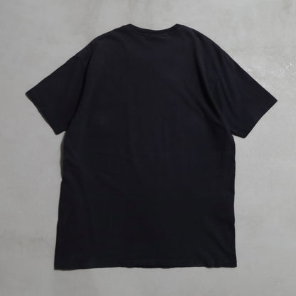 POLO BY RALPH LAUREN BLACK PLAIN T-SHIRT (ONE POCKET/MEDIUM/GOOD CONDITION)