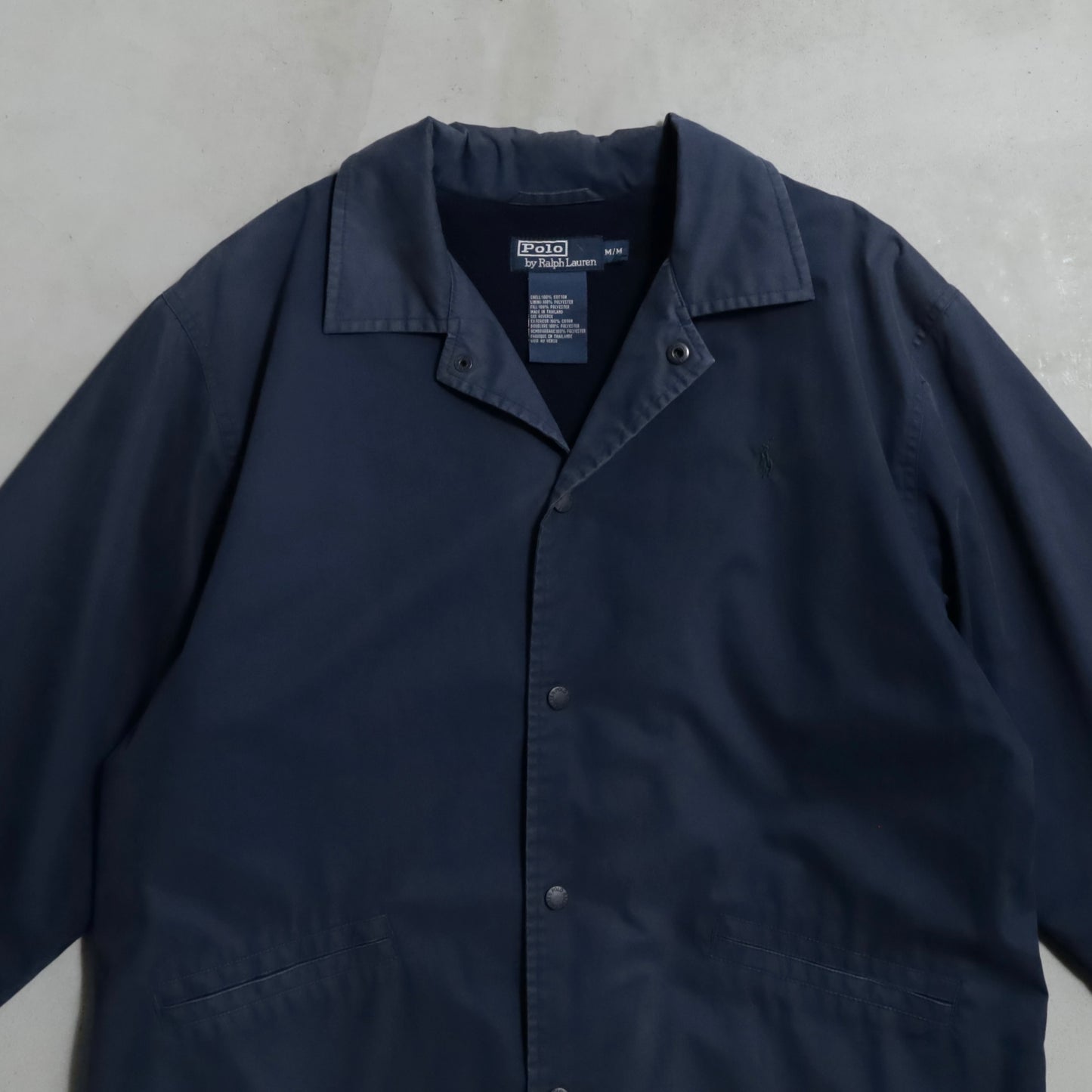 POLO BY RALPH LAUREN COTTON COACH JACKET (MEDIUM/GOOD CONDITION)