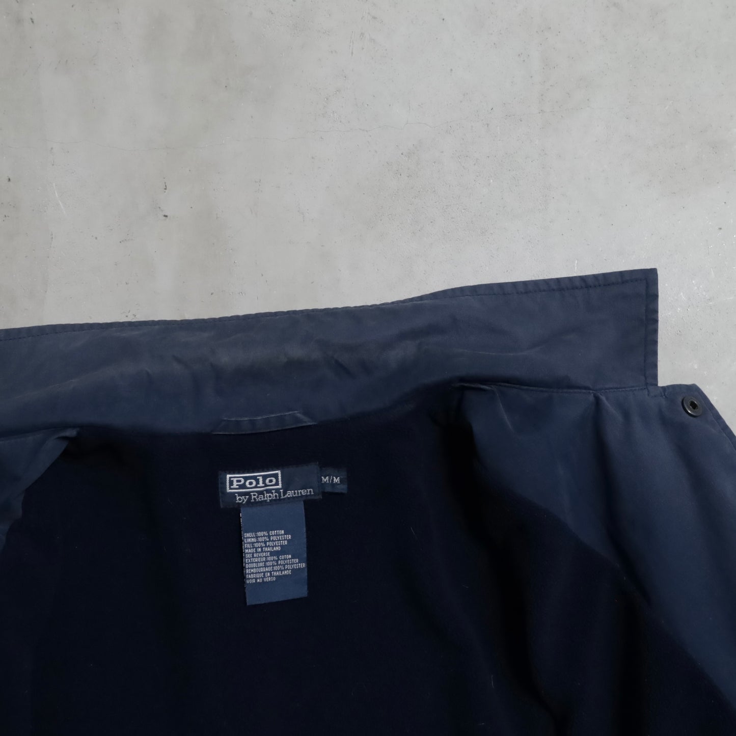 POLO BY RALPH LAUREN COTTON COACH JACKET (MEDIUM/GOOD CONDITION)