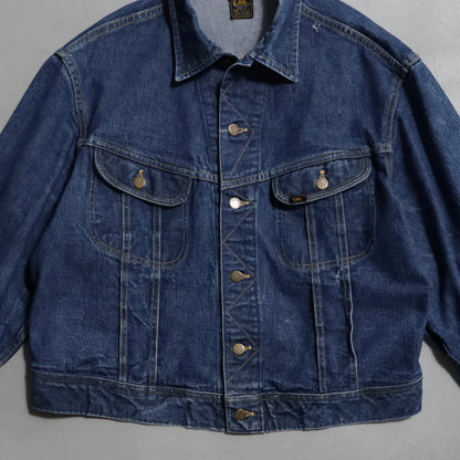LEE 101-J DENIM JACKET (SIZE 48R/GOOD CONDITION)