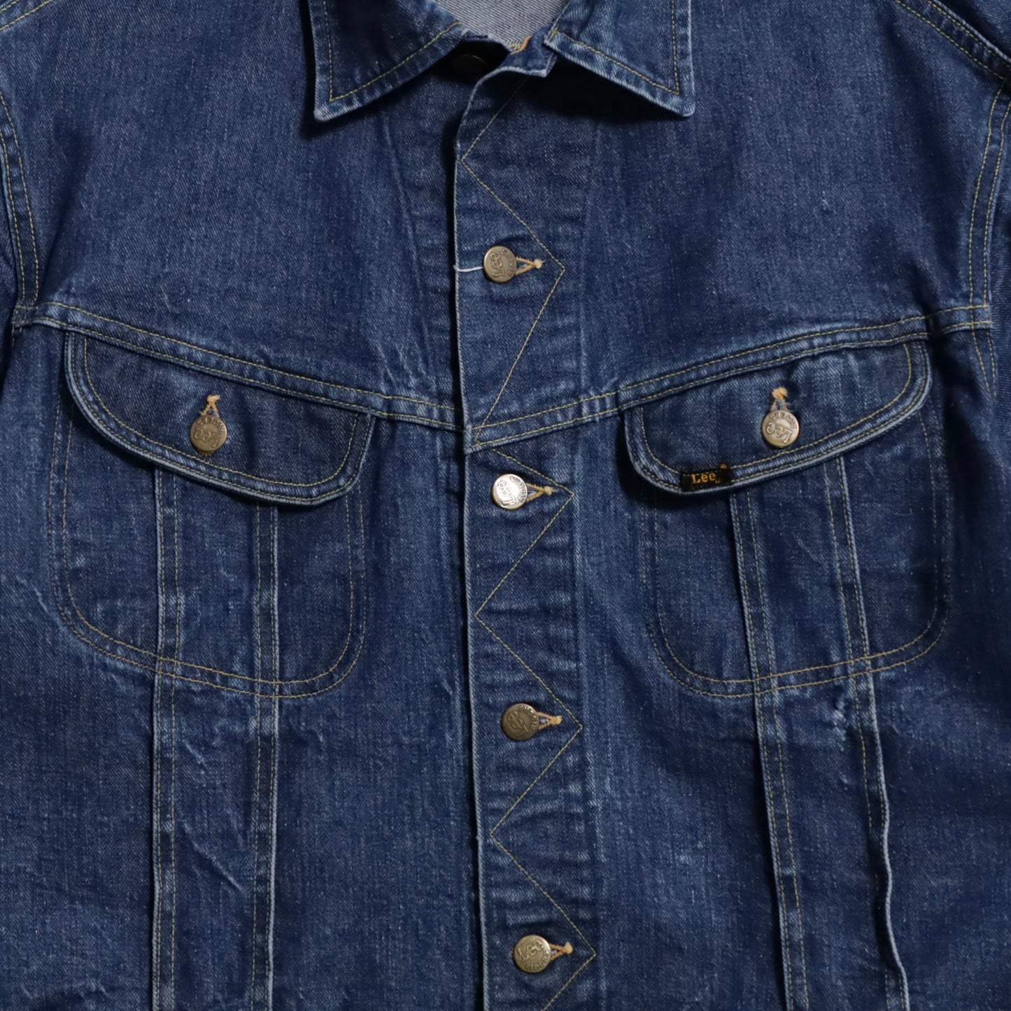 LEE 101-J DENIM JACKET (SIZE 48R/GOOD CONDITION)