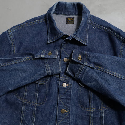 LEE 101-J DENIM JACKET (SIZE 48R/GOOD CONDITION)