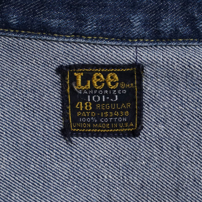 LEE 101-J DENIM JACKET (SIZE 48R/GOOD CONDITION)