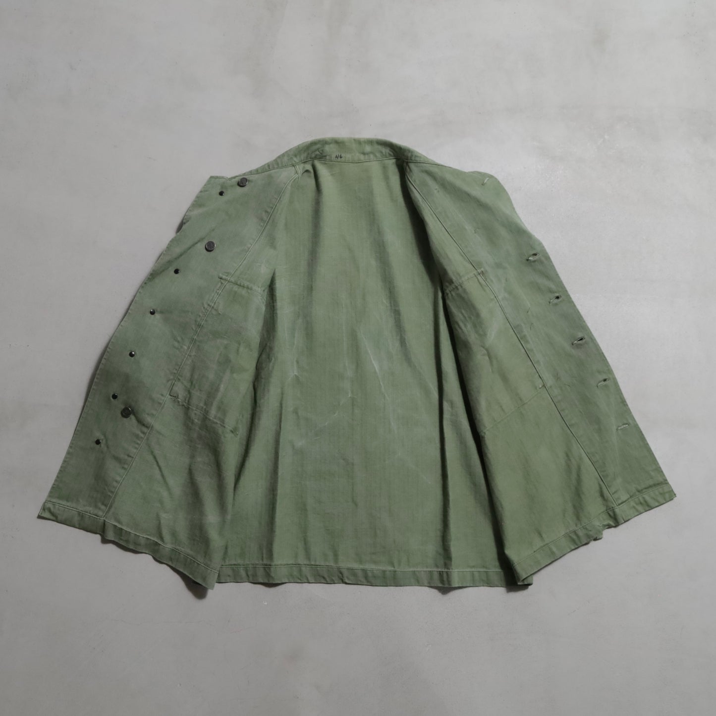 U.S.ARMY M-43 HBT JACKET (SIZE 46R/GOOD CONDITION)