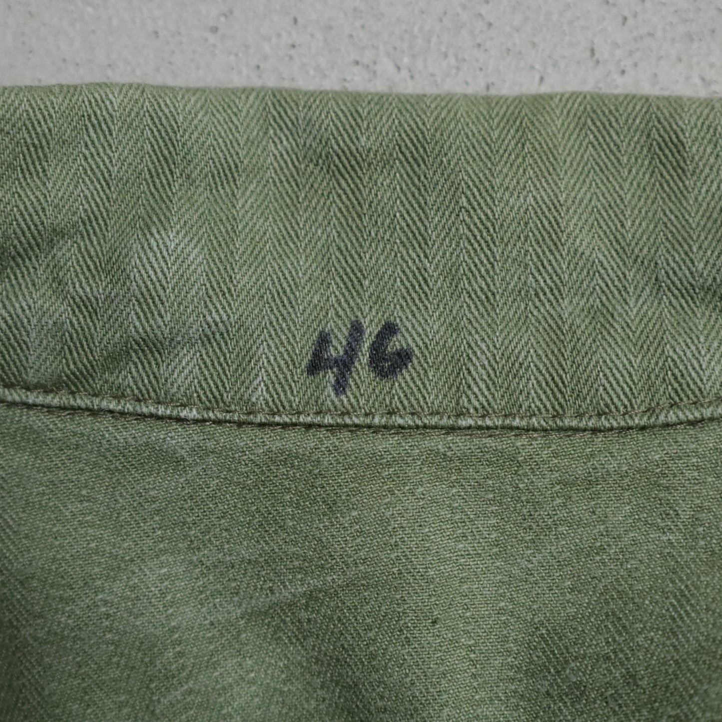 U.S.ARMY M-43 HBT JACKET (SIZE 46R/GOOD CONDITION)