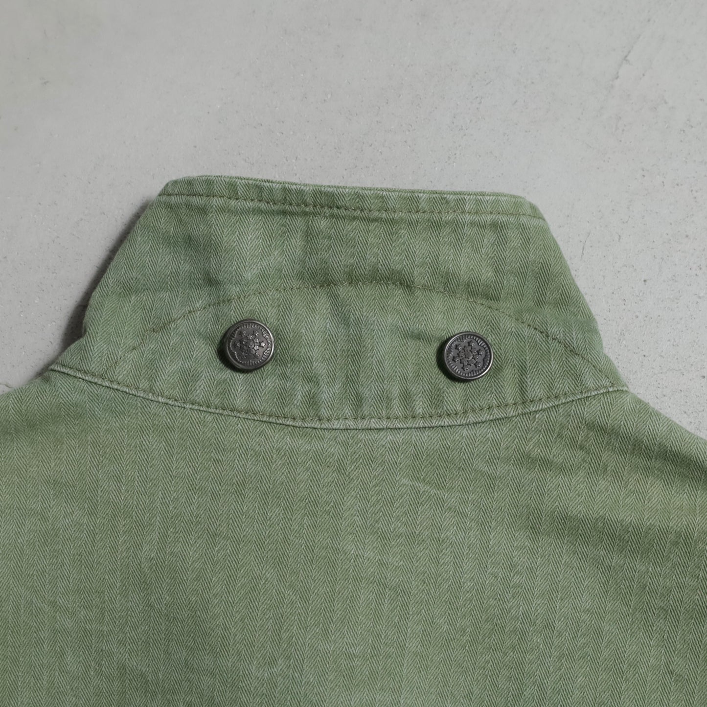 U.S.ARMY M-43 HBT JACKET (SIZE 46R/GOOD CONDITION)