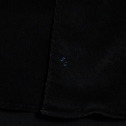 POLO BY RALPH LAUREN BLACK CORDUROY SHIRT (MEDIUM/GOOD CONDITION)