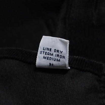 POLO BY RALPH LAUREN BLACK CORDUROY SHIRT (MEDIUM/GOOD CONDITION)