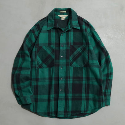 STJOHN'SBAY PLAID HEAVY FLANNEL SHIRT (XLARGE/GOOD CONDITION)