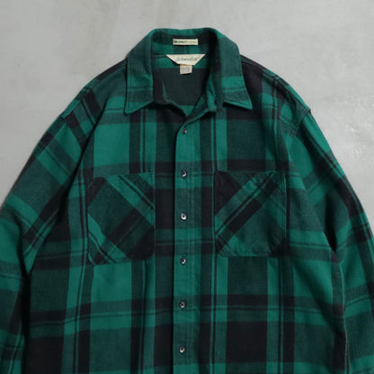 STJOHN'SBAY PLAID HEAVY FLANNEL SHIRT (XLARGE/GOOD CONDITION)