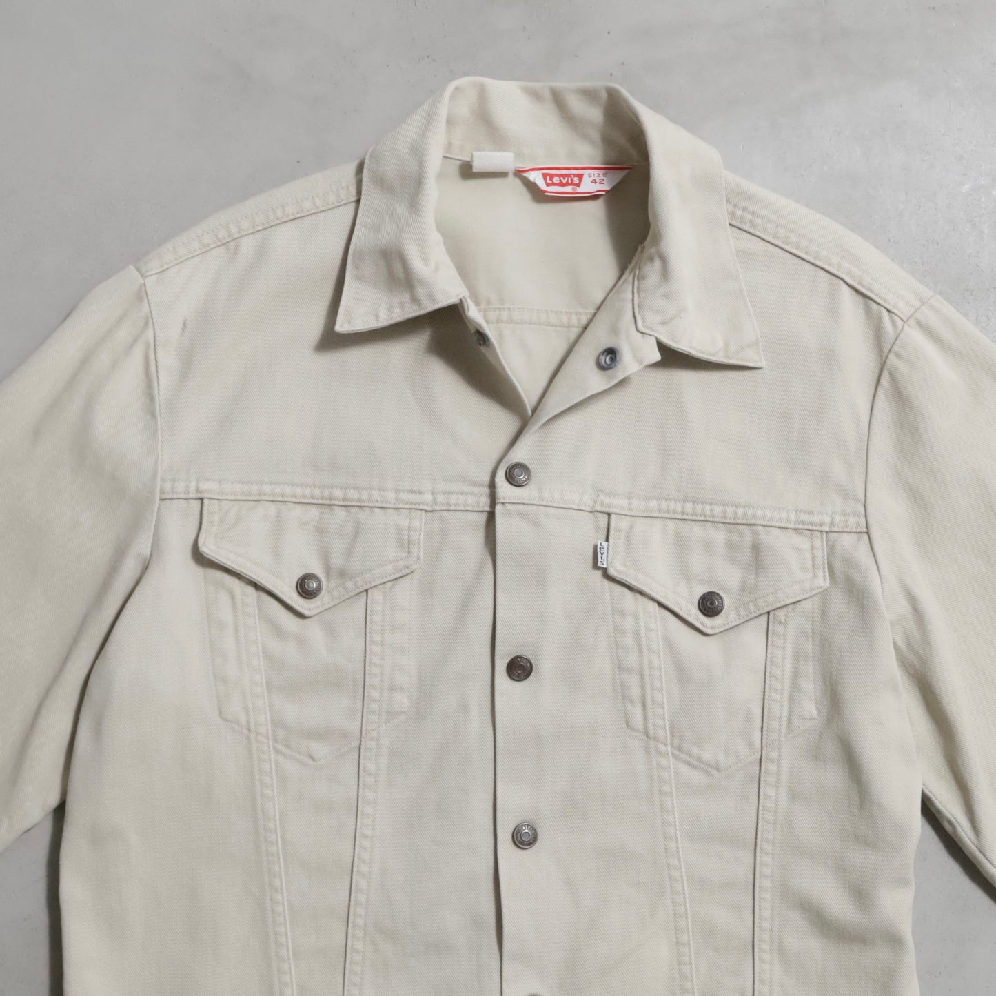 LEVI'S 70505 COTTON TWILL JACKET (SIZE 42/GOOD CONDITION)