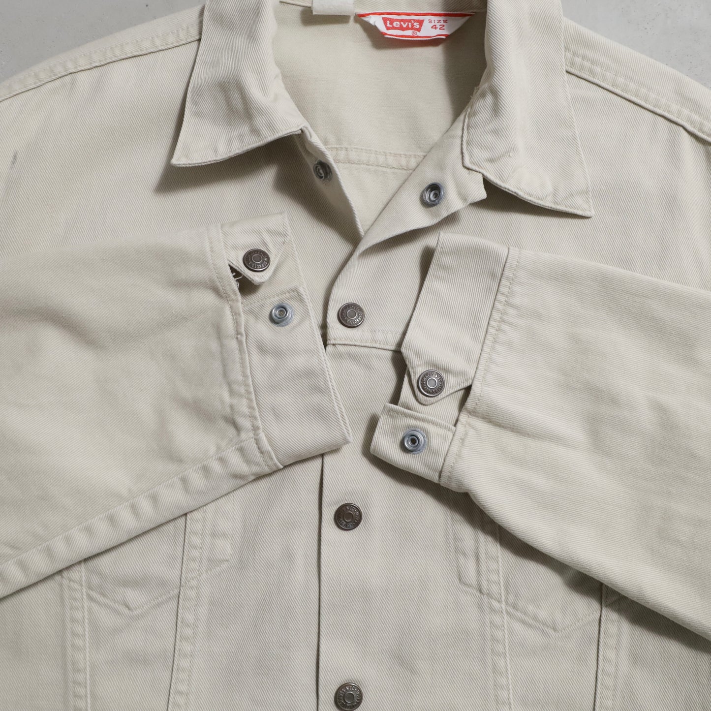 LEVI'S 70505 COTTON TWILL JACKET (SIZE 42/GOOD CONDITION)