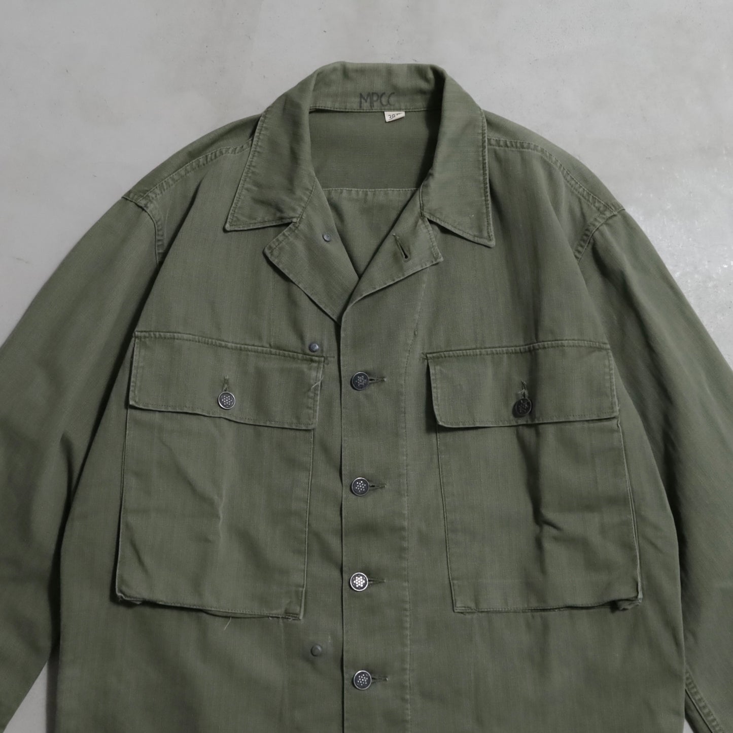 U.S.ARMY M-43 HBT JACKET (SIZE 38R/GOOD CONDITION)