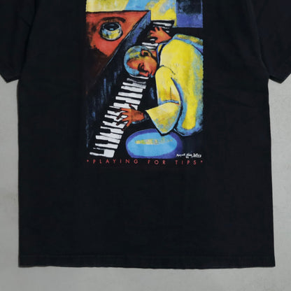 NEW ORLEANS JAZZ T-SHIRT BY MARGARET SLADE KELLEY (XLARGE/GOOD CONDITION)