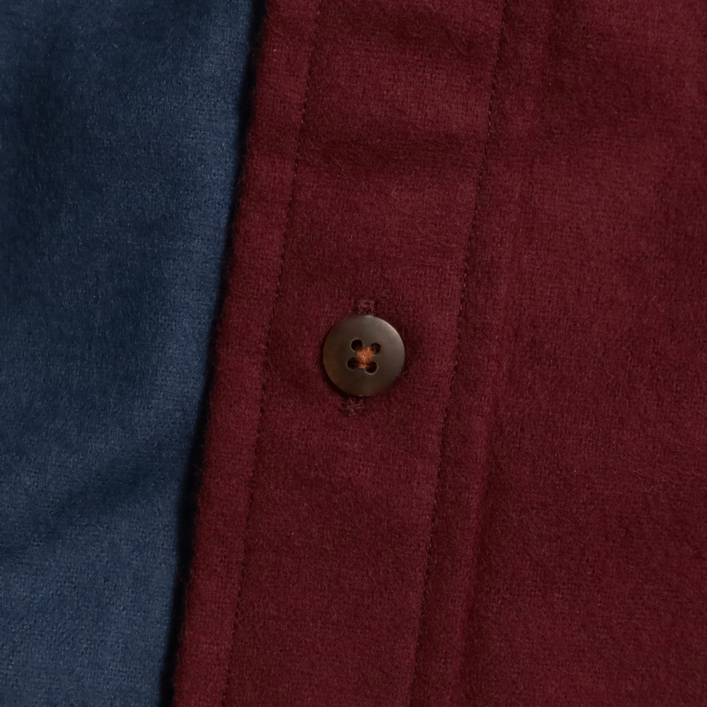 DEAD STOCK ORVIS CRAZY PATTERN CHAMOIS CLOTH SHIRT (XLARGE)