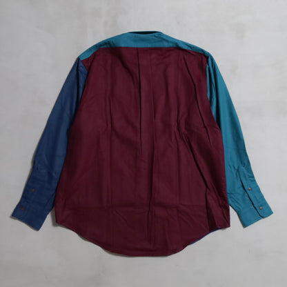 DEAD STOCK ORVIS CRAZY PATTERN CHAMOIS CLOTH SHIRT (XLARGE)