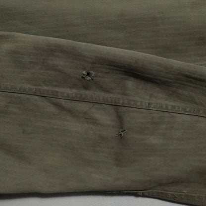 WWII U.S.NAVY HBT UTILITY JACKET (DOWN POCKET/GOOD CONDITION)