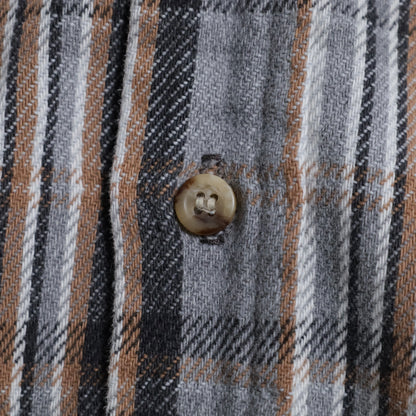 FIVEBROTHER PLAID HEAVY FLANNEL SHIRT (XLARGE/GOOD CONDITION)