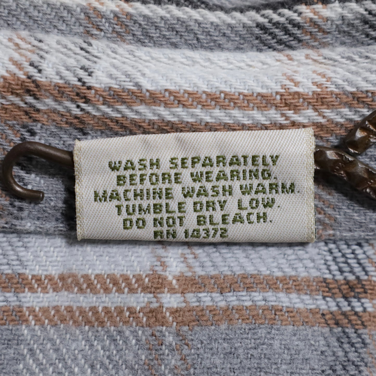 FIVEBROTHER PLAID HEAVY FLANNEL SHIRT (XLARGE/GOOD CONDITION)