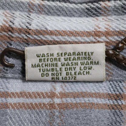 FIVEBROTHER PLAID HEAVY FLANNEL SHIRT (XLARGE/GOOD CONDITION)