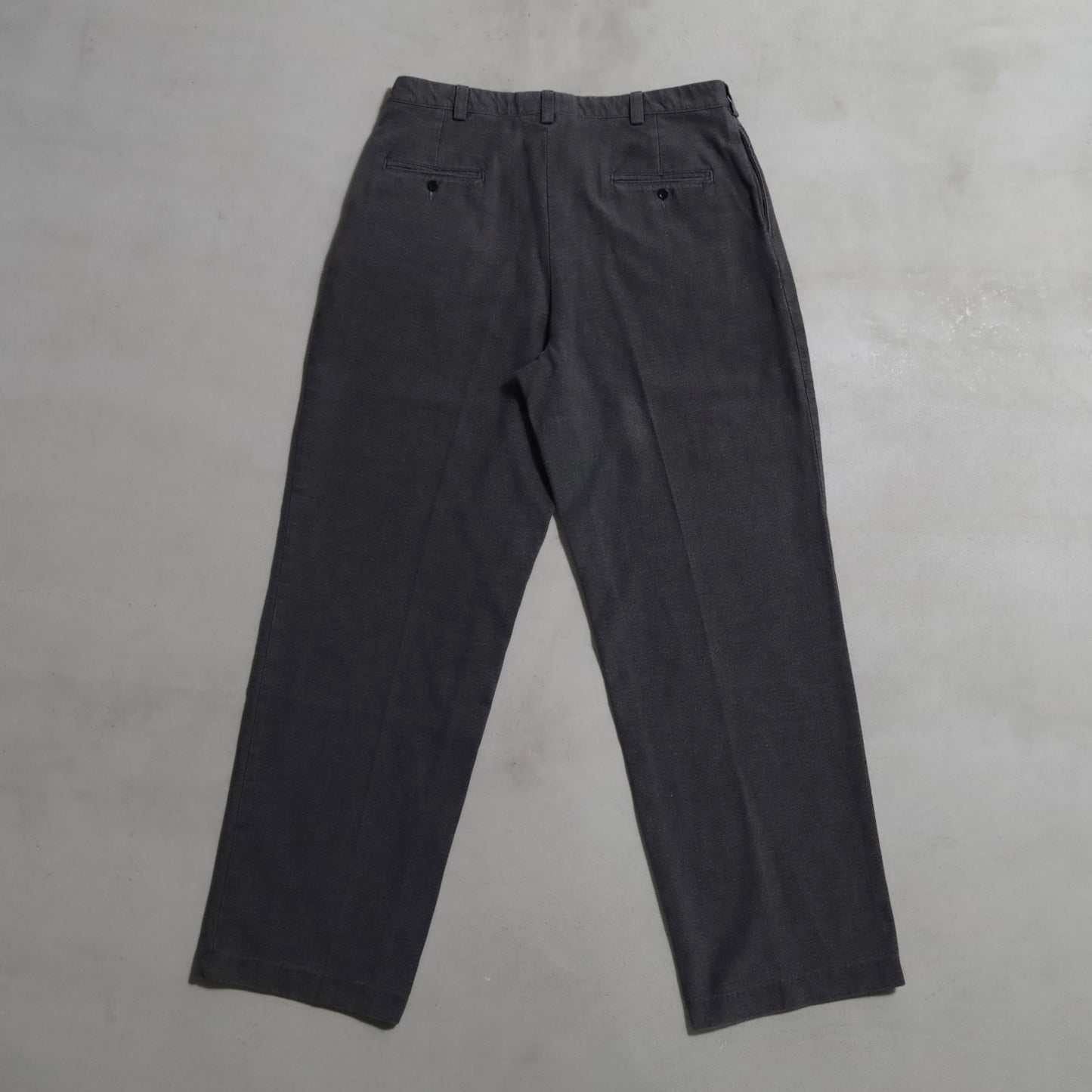 DEAD STOCK POLO BY RALPH LAUREN BLACK COVERT TROUSERS (W38/L32)