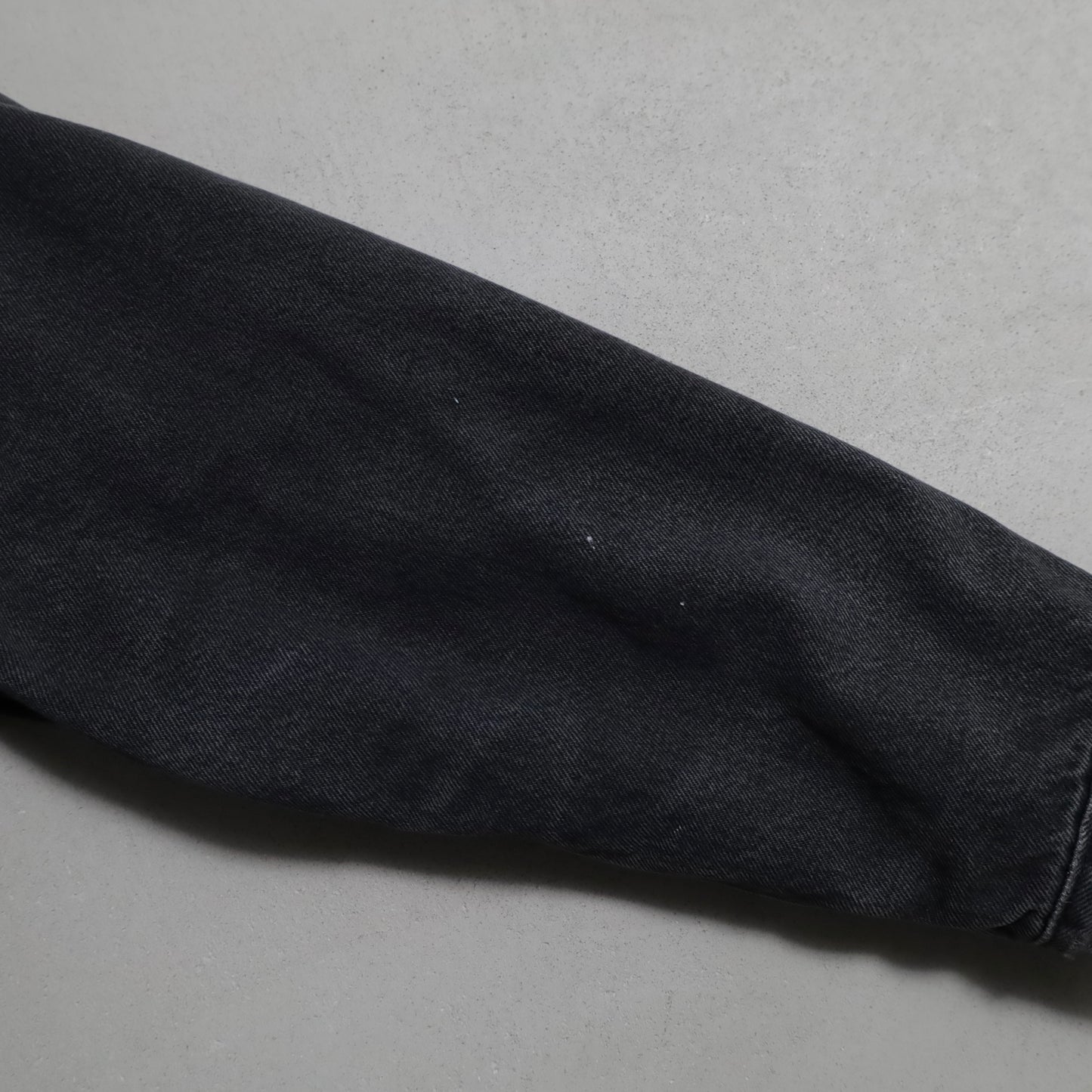 LEVI'S 70609-0270 BLACK DENIM BOA RANCH JACKET (LARGE/GOOD CONDITION)
