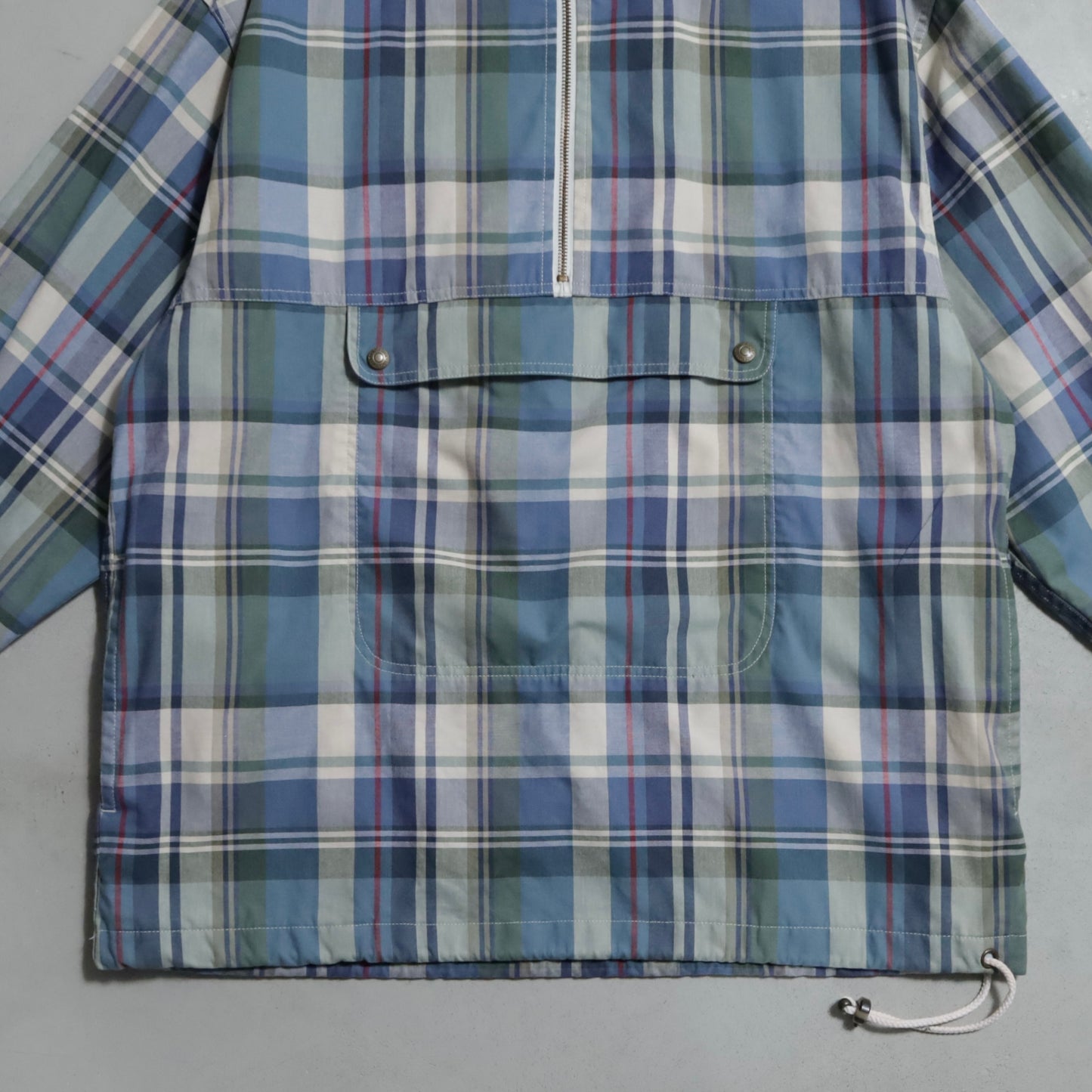 EDDIE BAUER PLAID COTTON ANORACK (MEDIUM/GOOD CONDITION)