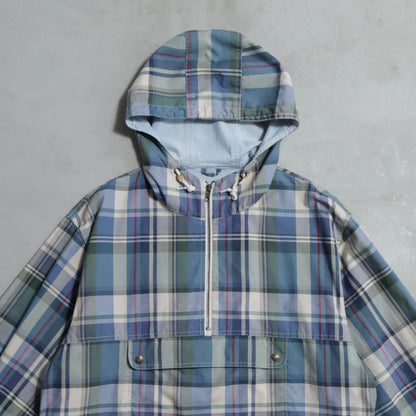 EDDIE BAUER PLAID COTTON ANORACK (MEDIUM/GOOD CONDITION)