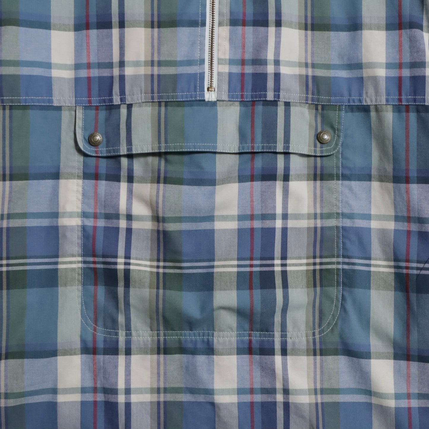 EDDIE BAUER PLAID COTTON ANORACK (MEDIUM/GOOD CONDITION)
