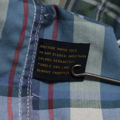 EDDIE BAUER PLAID COTTON ANORACK (MEDIUM/GOOD CONDITION)