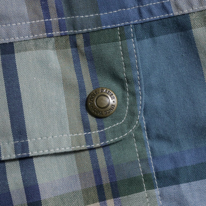 EDDIE BAUER PLAID COTTON ANORACK (MEDIUM/GOOD CONDITION)