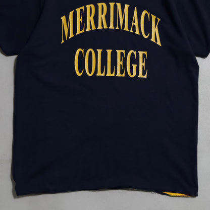 CHAMPION "MERRIMACK COLLEGE" W/F T-SHIRT (XLARGE/GOOD CONDITION)