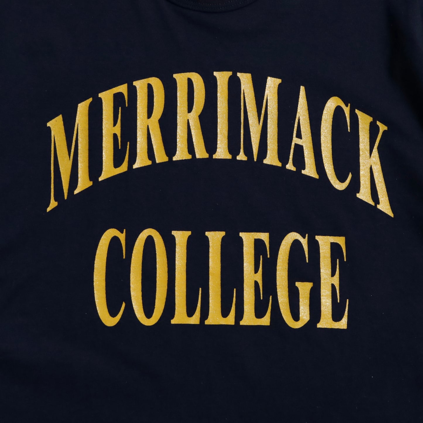 CHAMPION "MERRIMACK COLLEGE" W/F T-SHIRT (XLARGE/GOOD CONDITION)