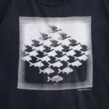 M.C.ESCHER ART T-SHIRT (XLARGE/GOOD CONDITION)