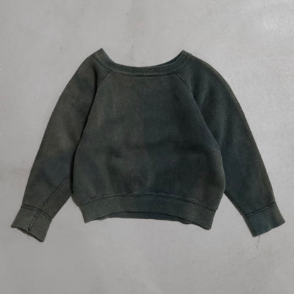 COLLEGIATE PACIFIC ”OREGON STATE" COLOR FLOCKY SWEAT SHIRT (KIDS/SMALL/GOOD CONDITION)