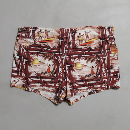 PILGRM HAWAIIAN SWIM SHORTS (16-16 1/2 M-L/GOOD CONDITION)