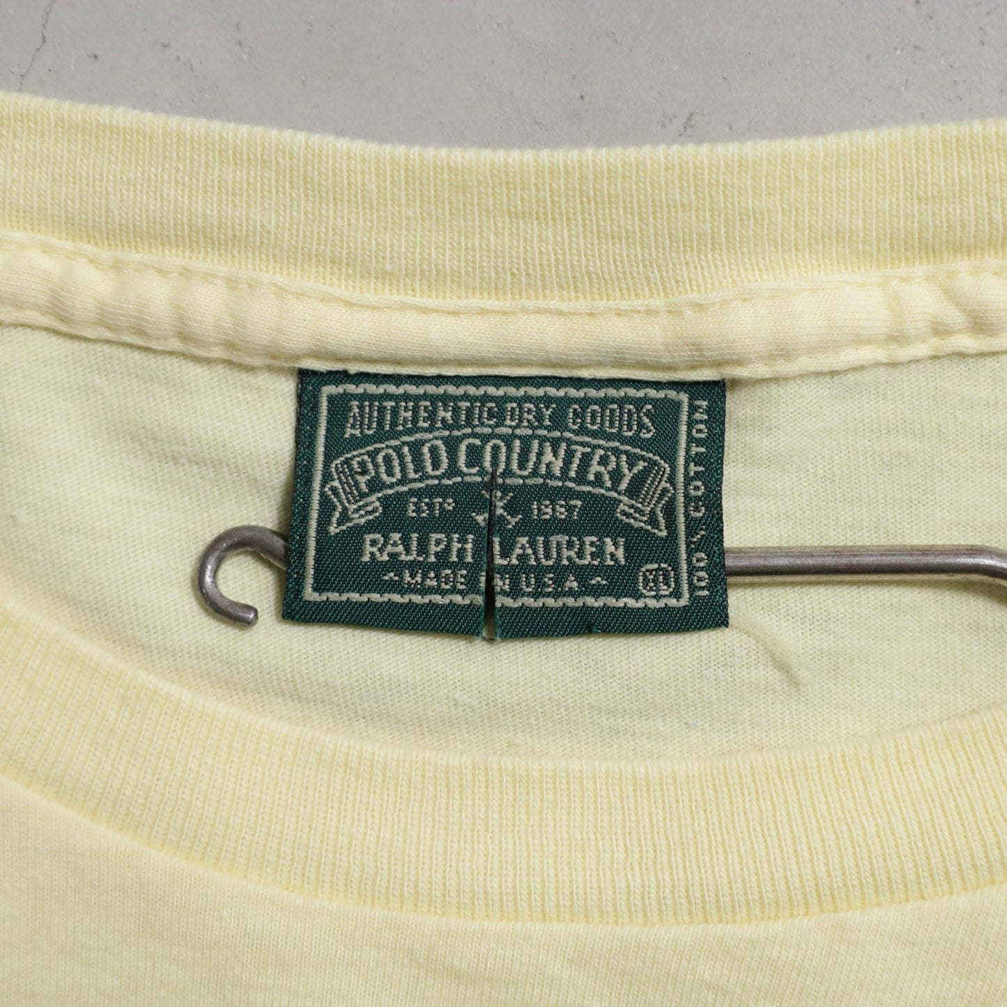 POLO COUNTRY PLAIN T-SHIRT (ONE POCKET/XLARGE/GOOD CONDITION)