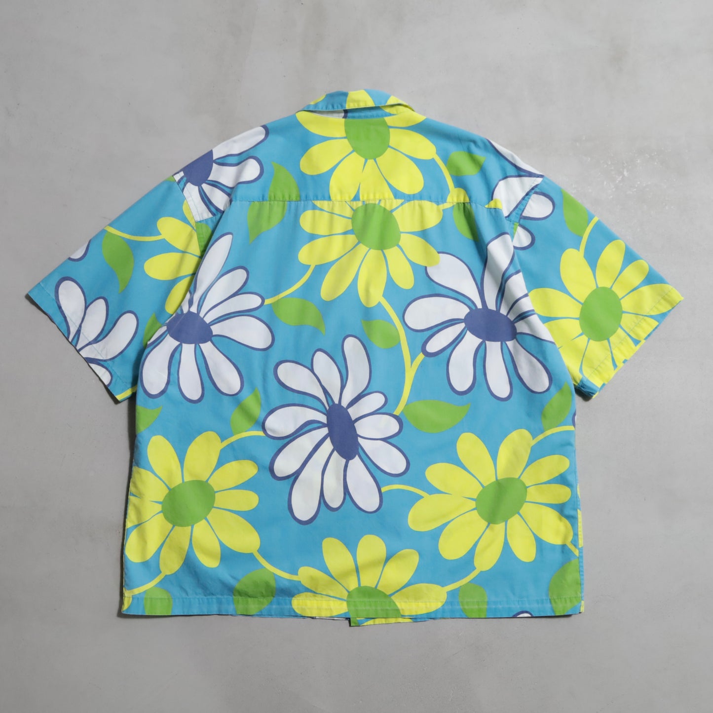 J.CREW ALL-OVER PATTERN COTTON HAWAIIAN SHIRT (XLARGE/GOOD CONDITION)