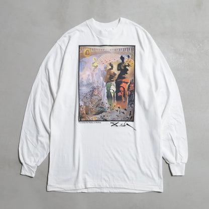 DEAD STOCK THE SALVADOR DALI "THE HALLUCINOGENIC TOREADOR" ART L/S T-SHIRT (WITH FLASHER/DEAD STOCK)