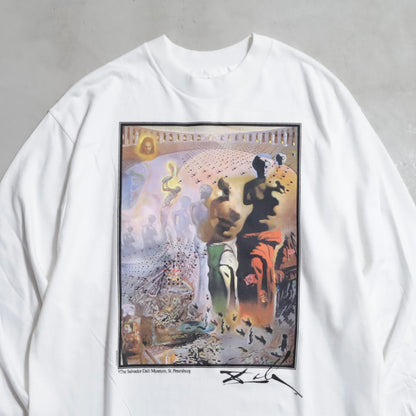 DEAD STOCK THE SALVADOR DALI "THE HALLUCINOGENIC TOREADOR" ART L/S T-SHIRT (WITH FLASHER/DEAD STOCK)