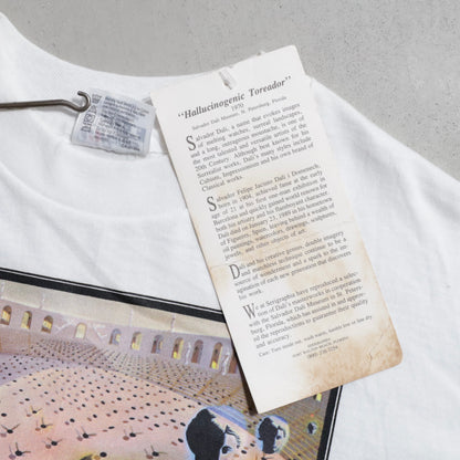 DEAD STOCK THE SALVADOR DALI "THE HALLUCINOGENIC TOREADOR" ART L/S T-SHIRT (WITH FLASHER/DEAD STOCK)