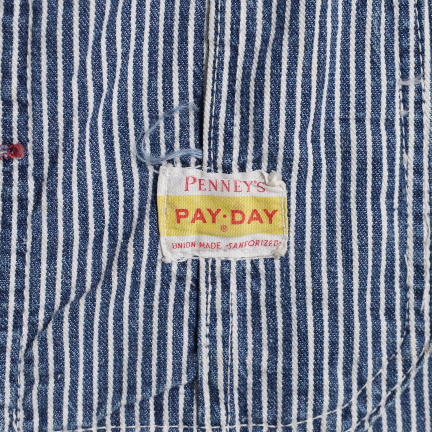 PAY DAY HICKORY STRIPED OVERALL (GOOD USED CONDITION)